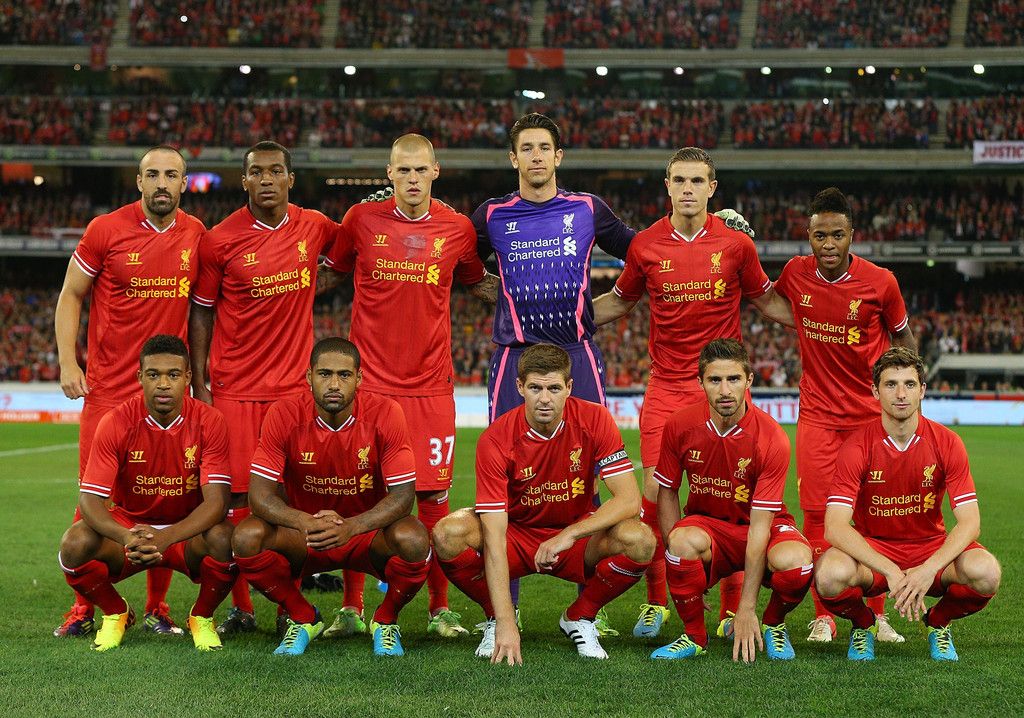Liverpool lineup