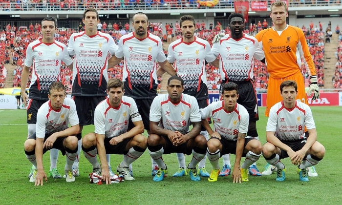 Liverpool lineup