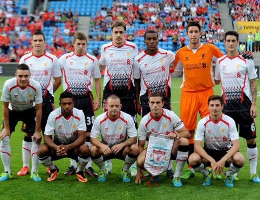 Liverpool lineup