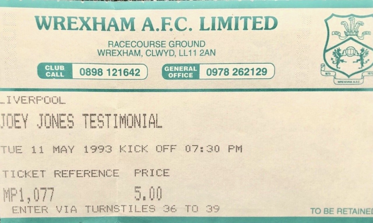 Matchdetails from Wrexham Liverpool played on Tuesday 11 May 1993 LFChistory Stats galore