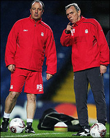 Benítez with Alec Miller