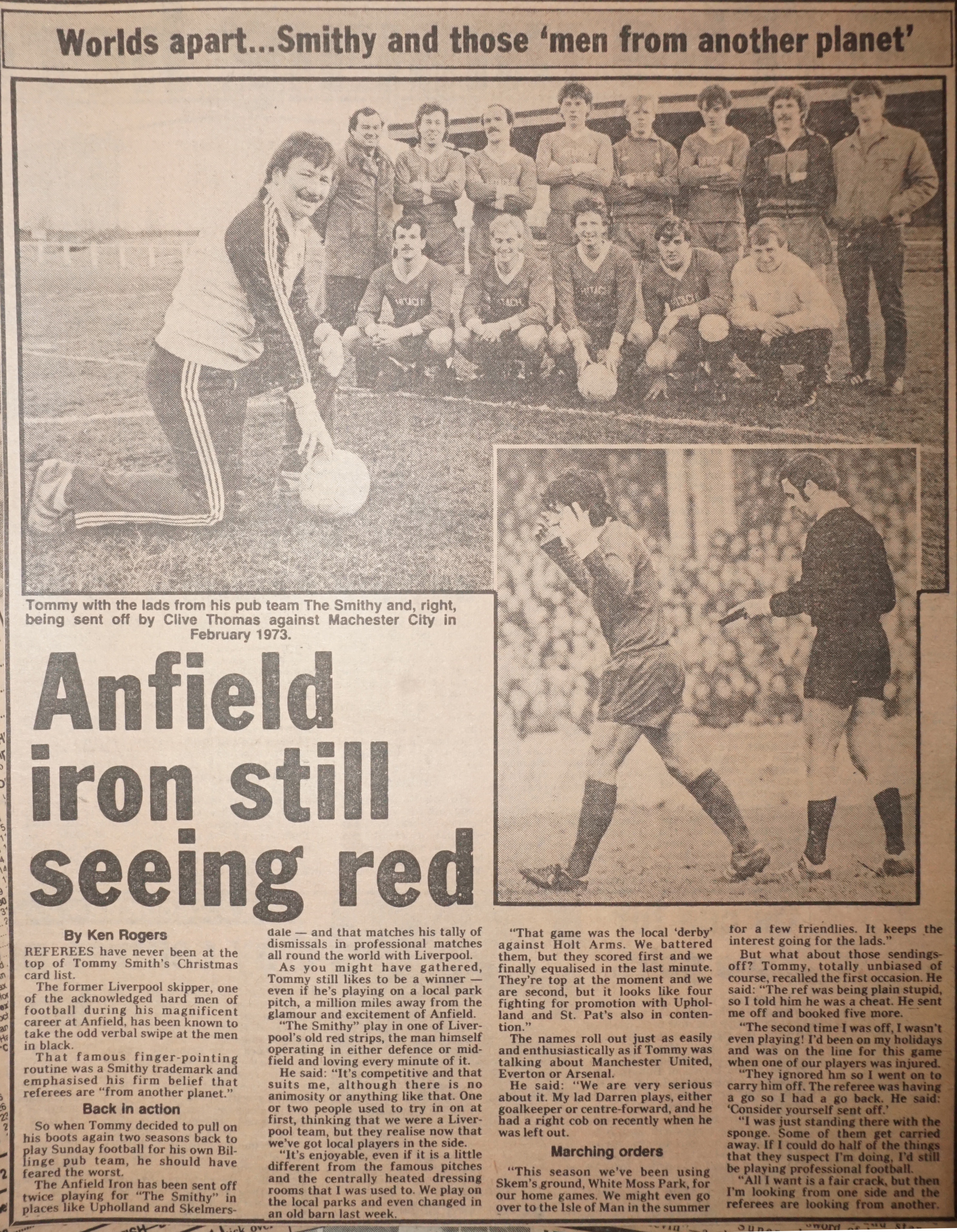Anfield iron still seeing red - February 1984