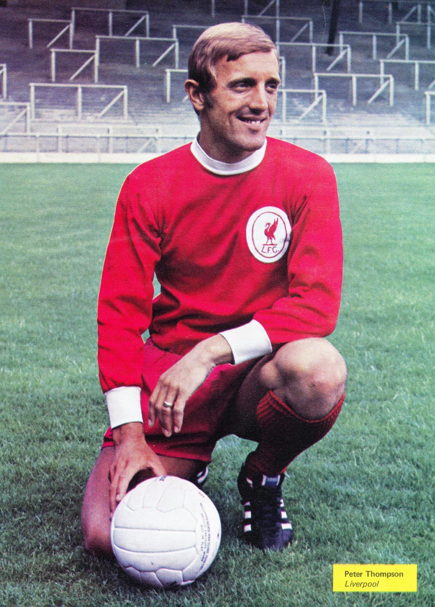 Liverpool career stats for Peter Thompson LFChistory Stats galore