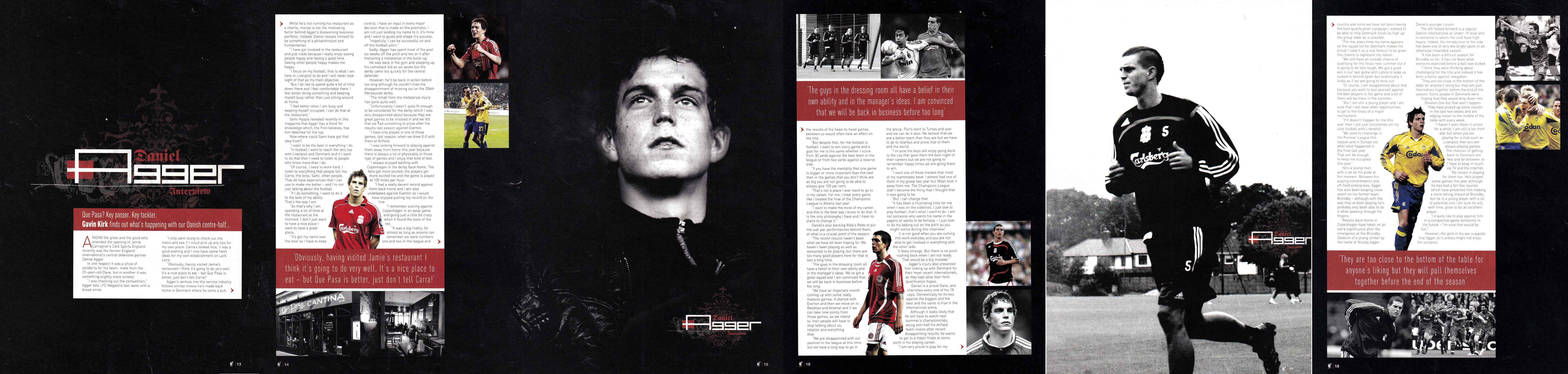 2007 - LFC Magazine interview