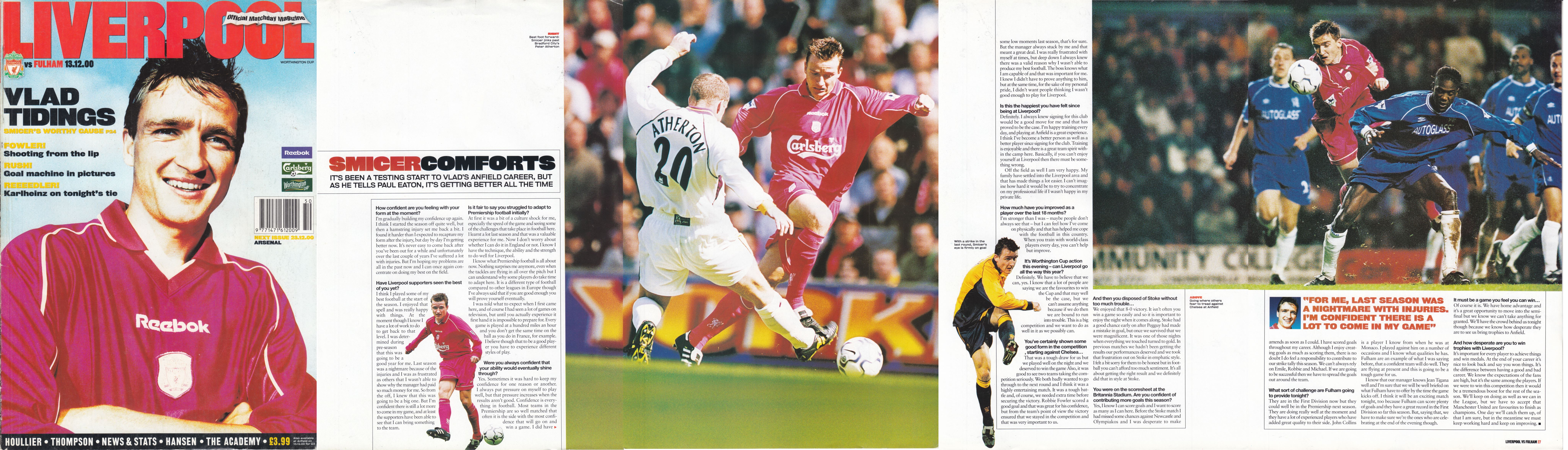 2000 - 13 December - LFC Matchday Magazine
