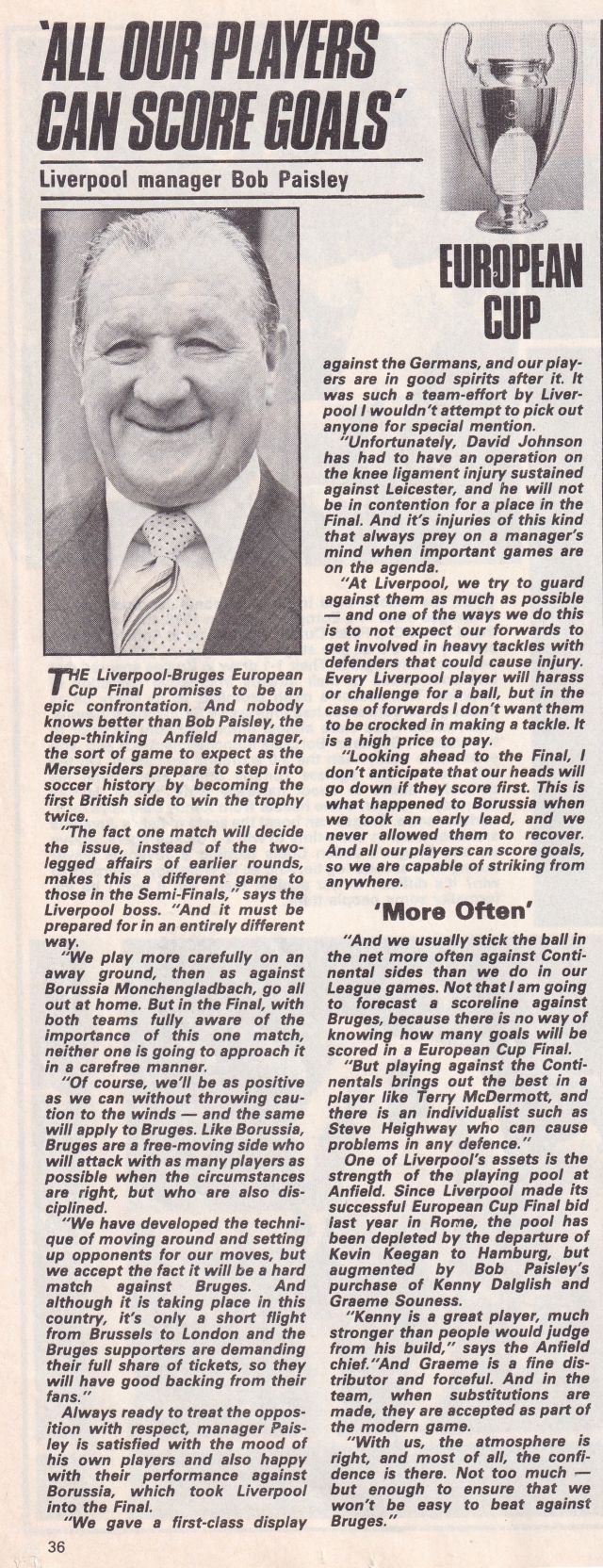 Bob Paisley - Shoot!