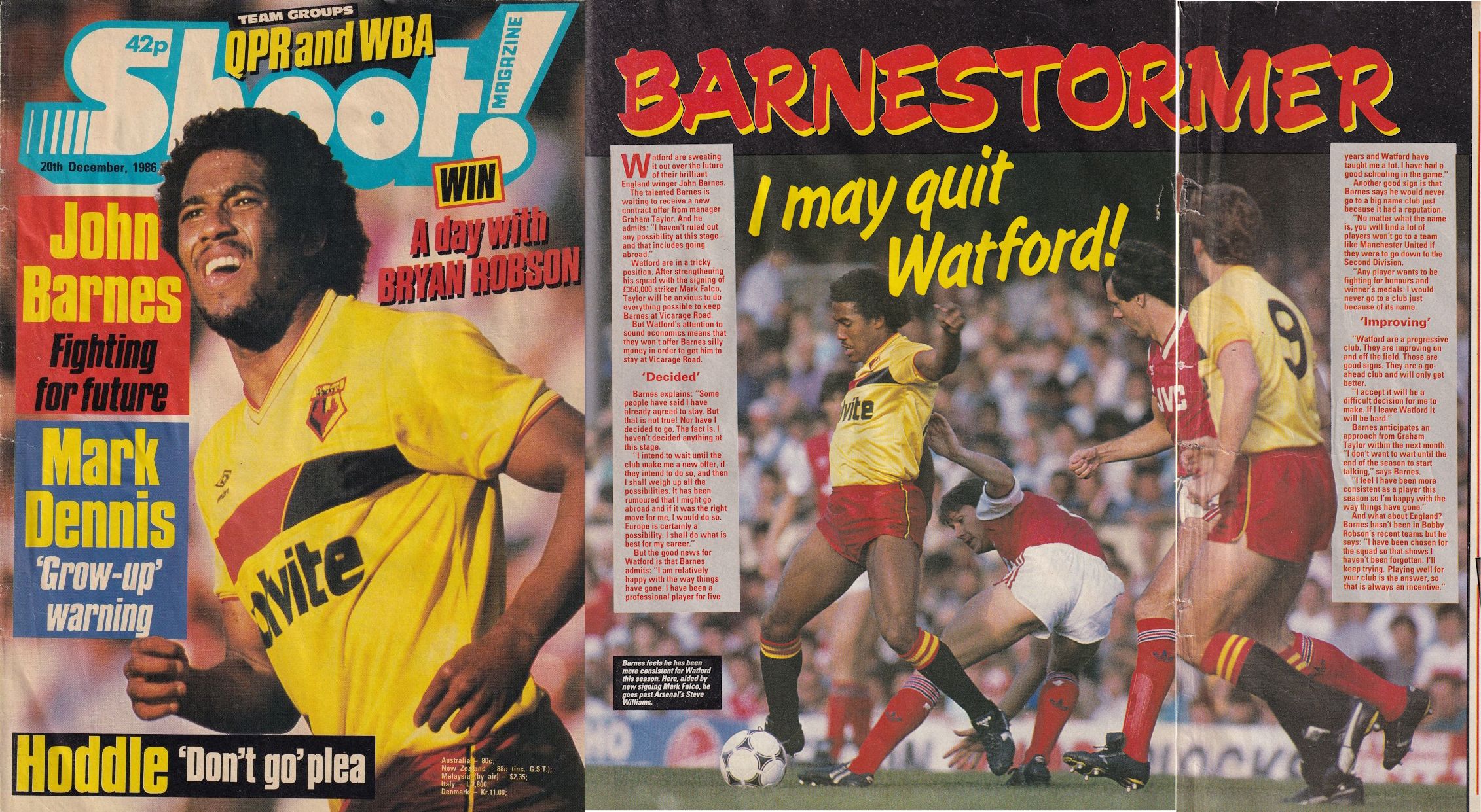 1986 - 26 December - Shoot!