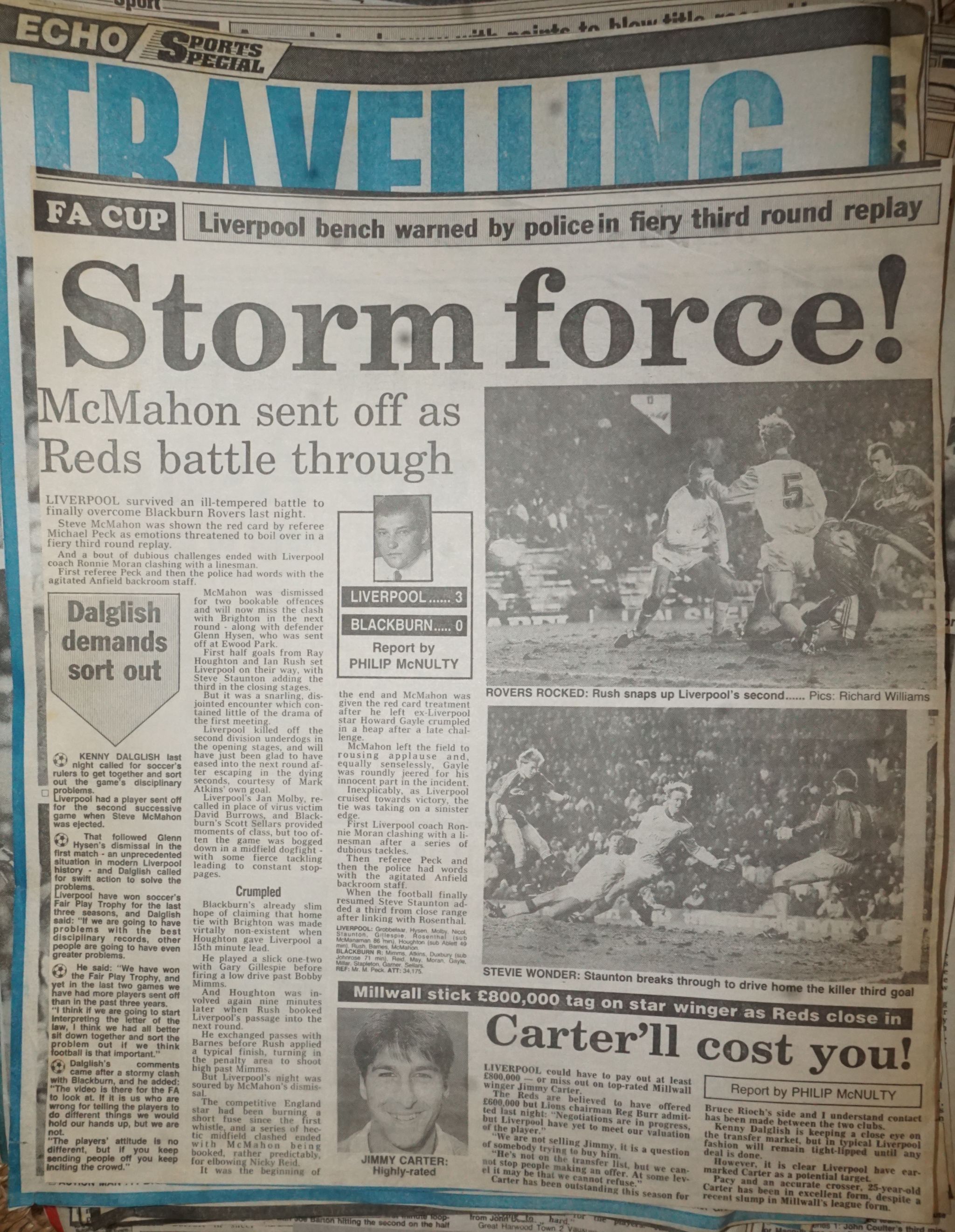 1991 - 9 January - Liverpool Echo