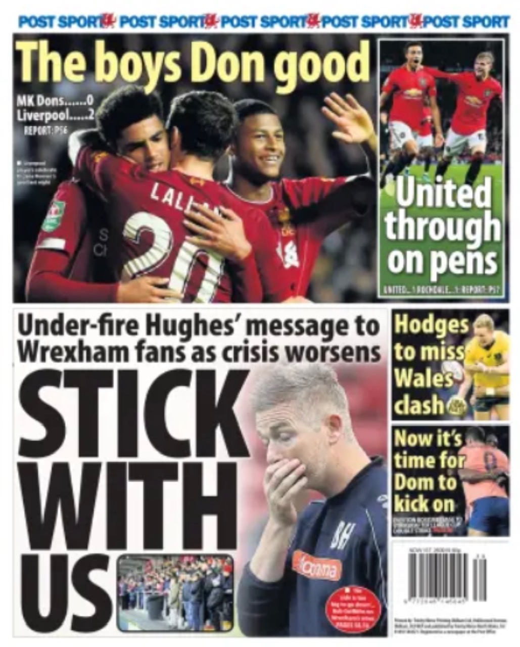 Daily Post Backpage