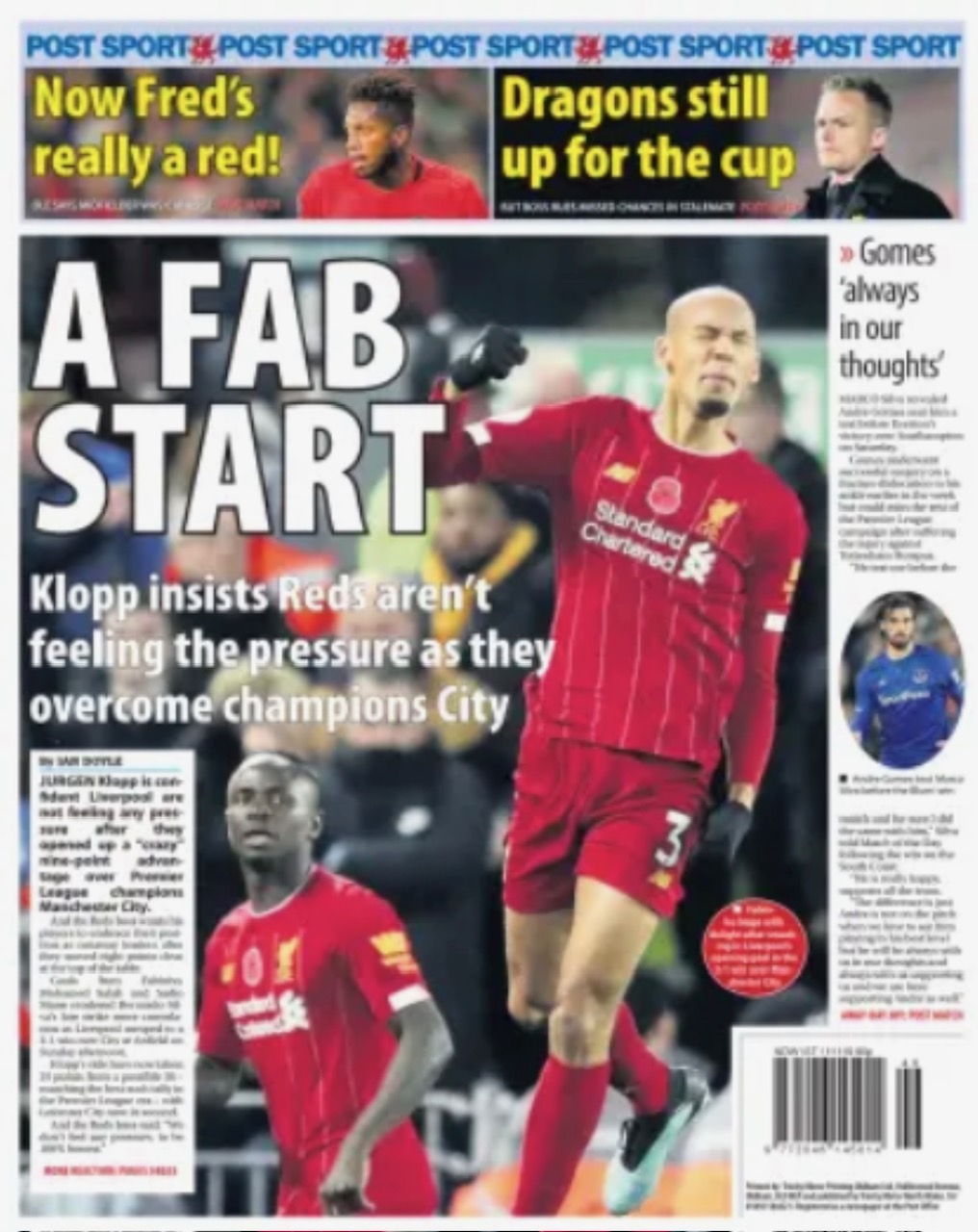 Daily Post Backpage