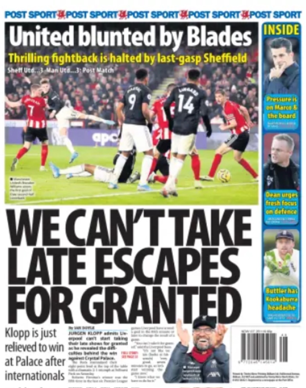 Daily Post Backpage