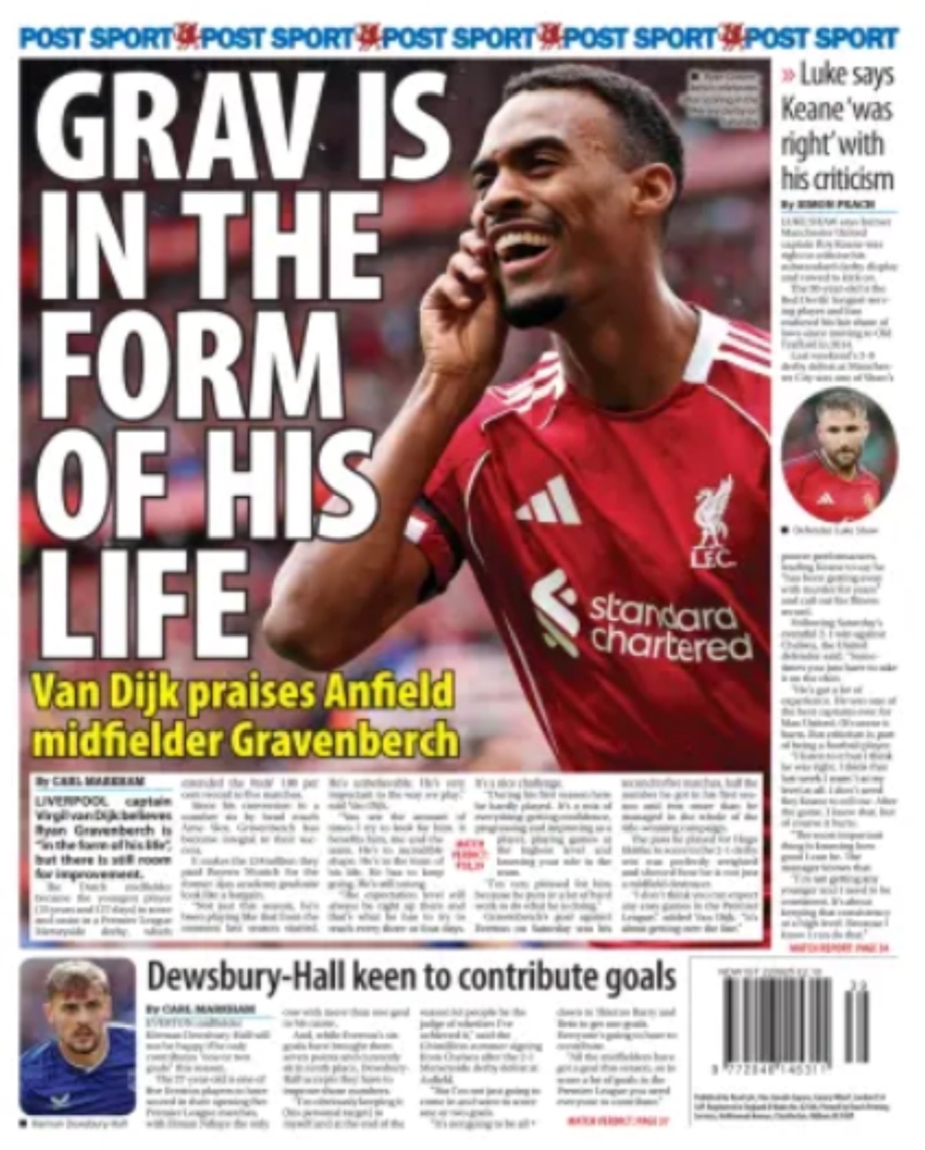 Daily Post Backpage