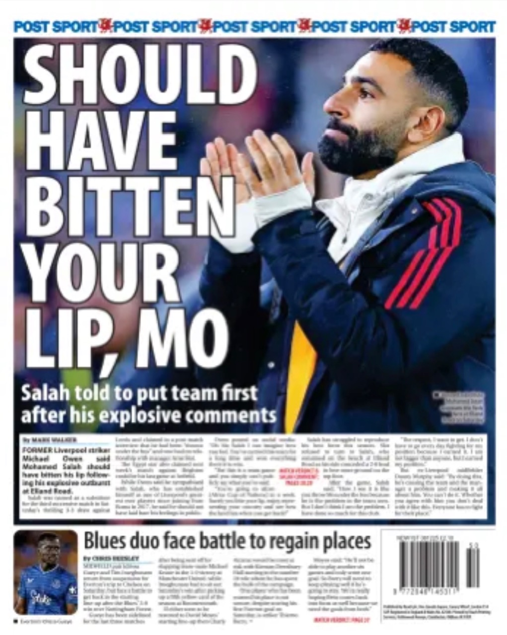 Daily Post Backpage