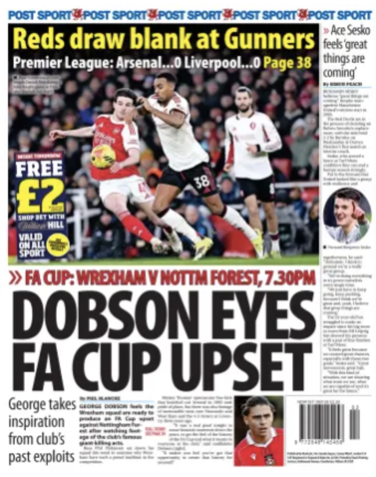 Daily Post Backpage