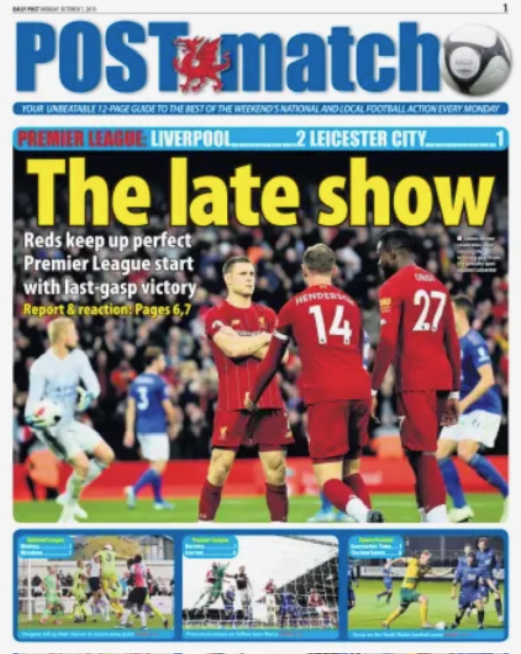 Daily Post Match Cover