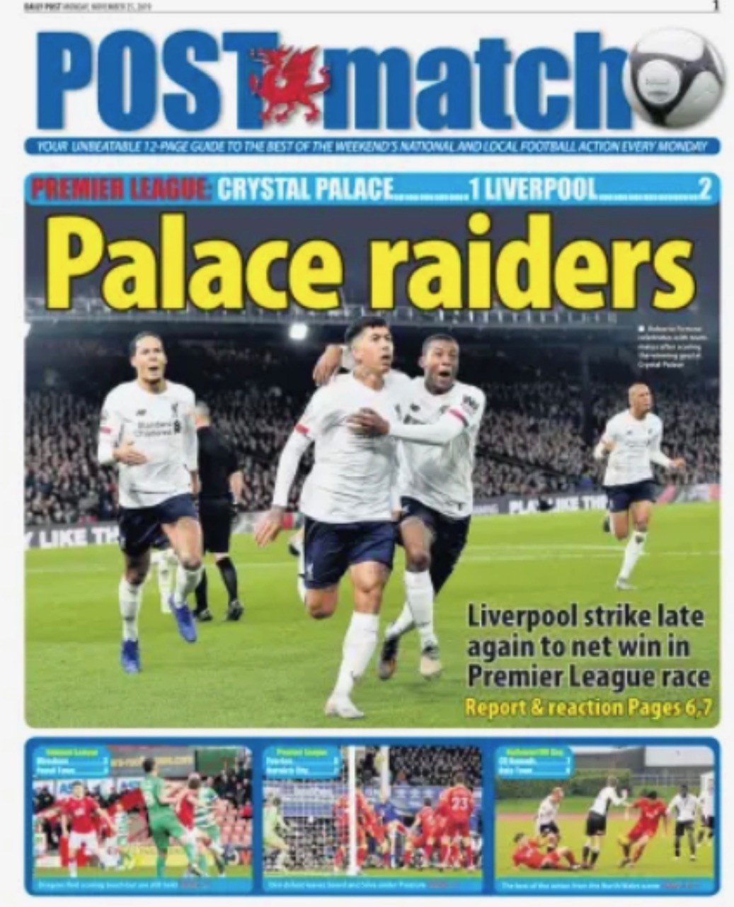 Daily Post The Match Cover