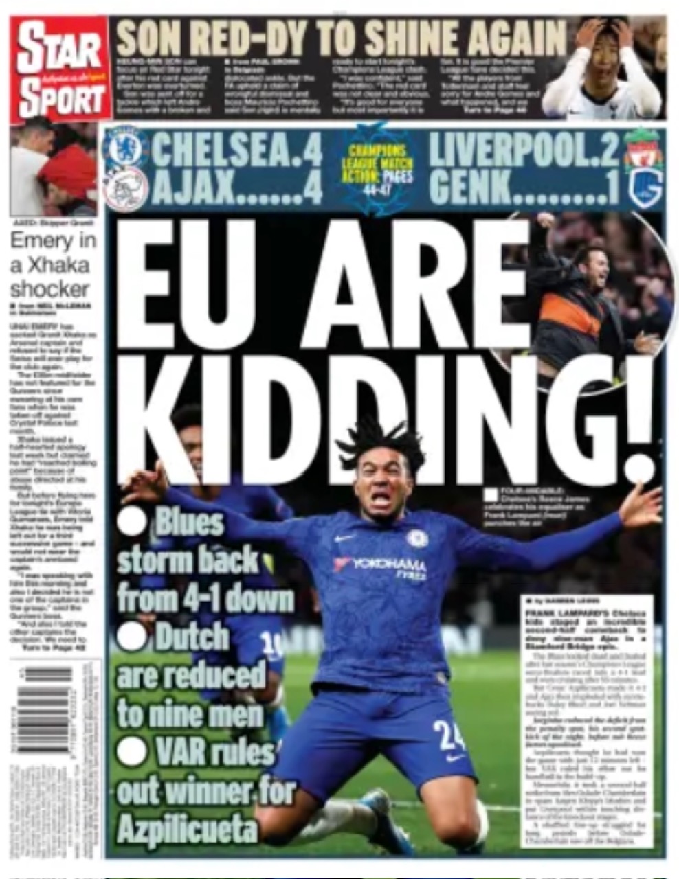 Daily Star Backpage