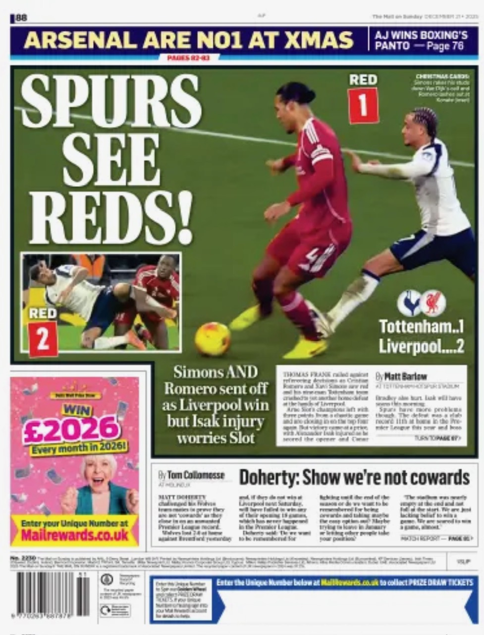 Irish Examiner Backpage