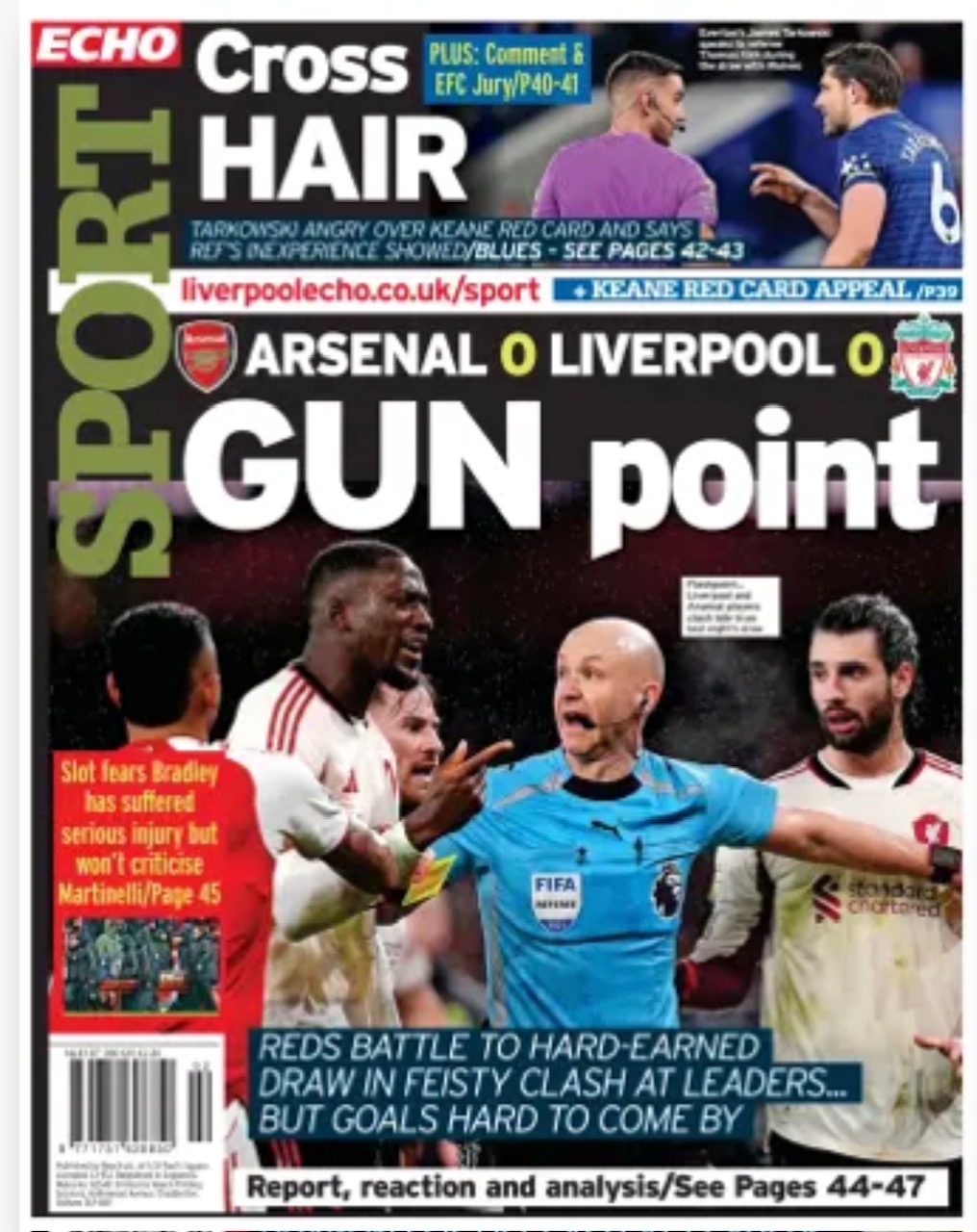 Liverpool Echo Backpage