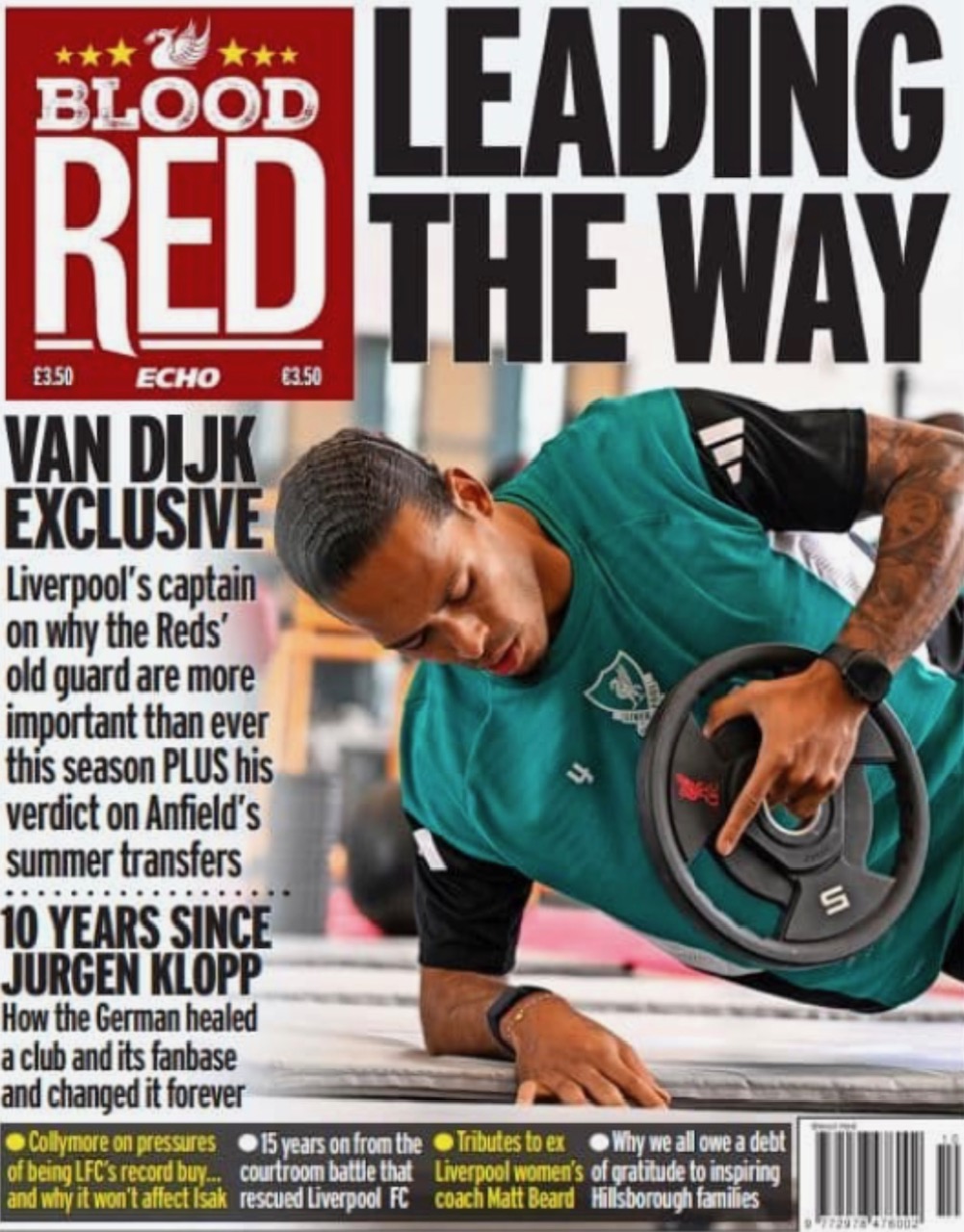 Liverpool Echo Blood Red Cover