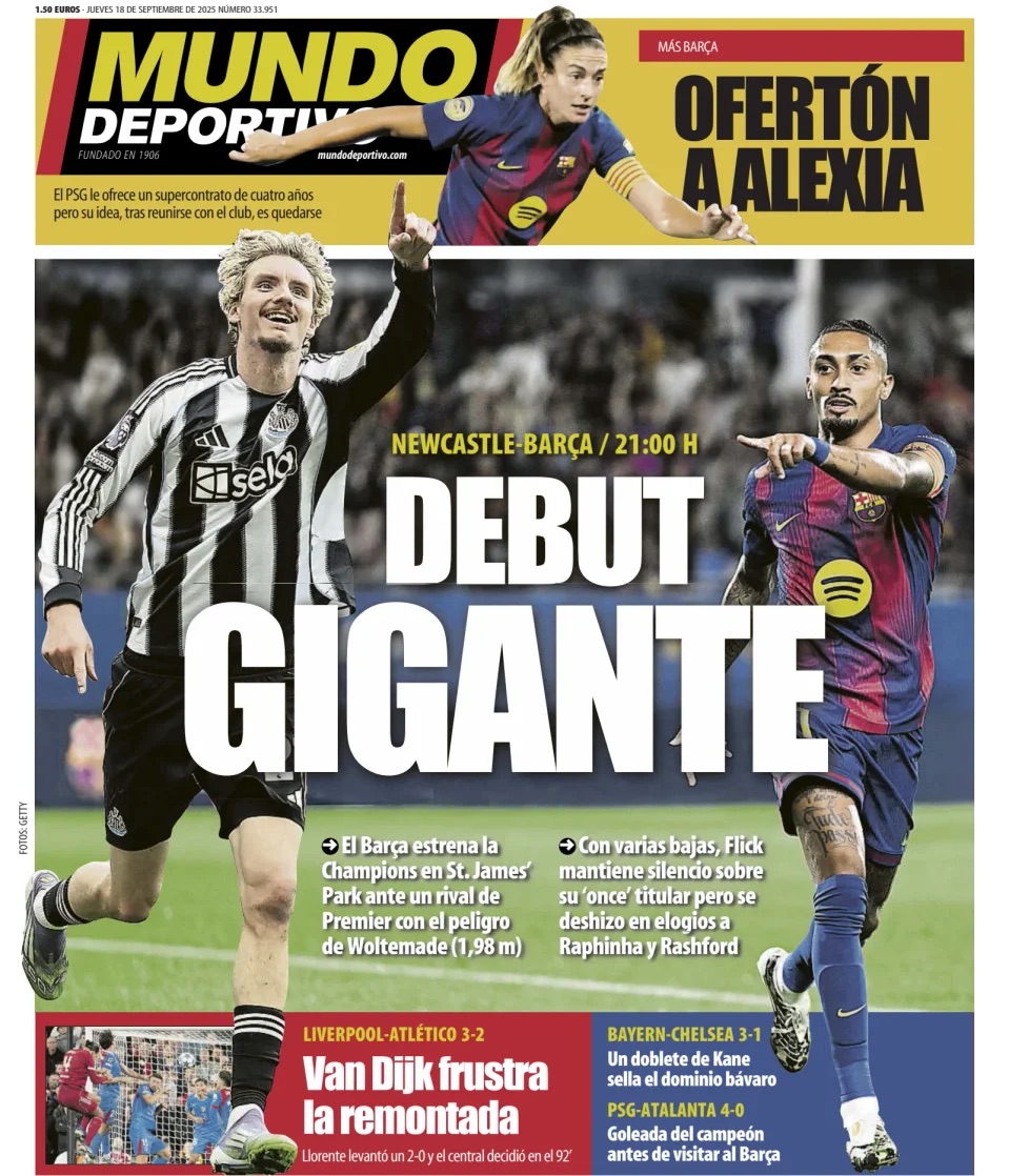 Mundo Deportivo Front Cover