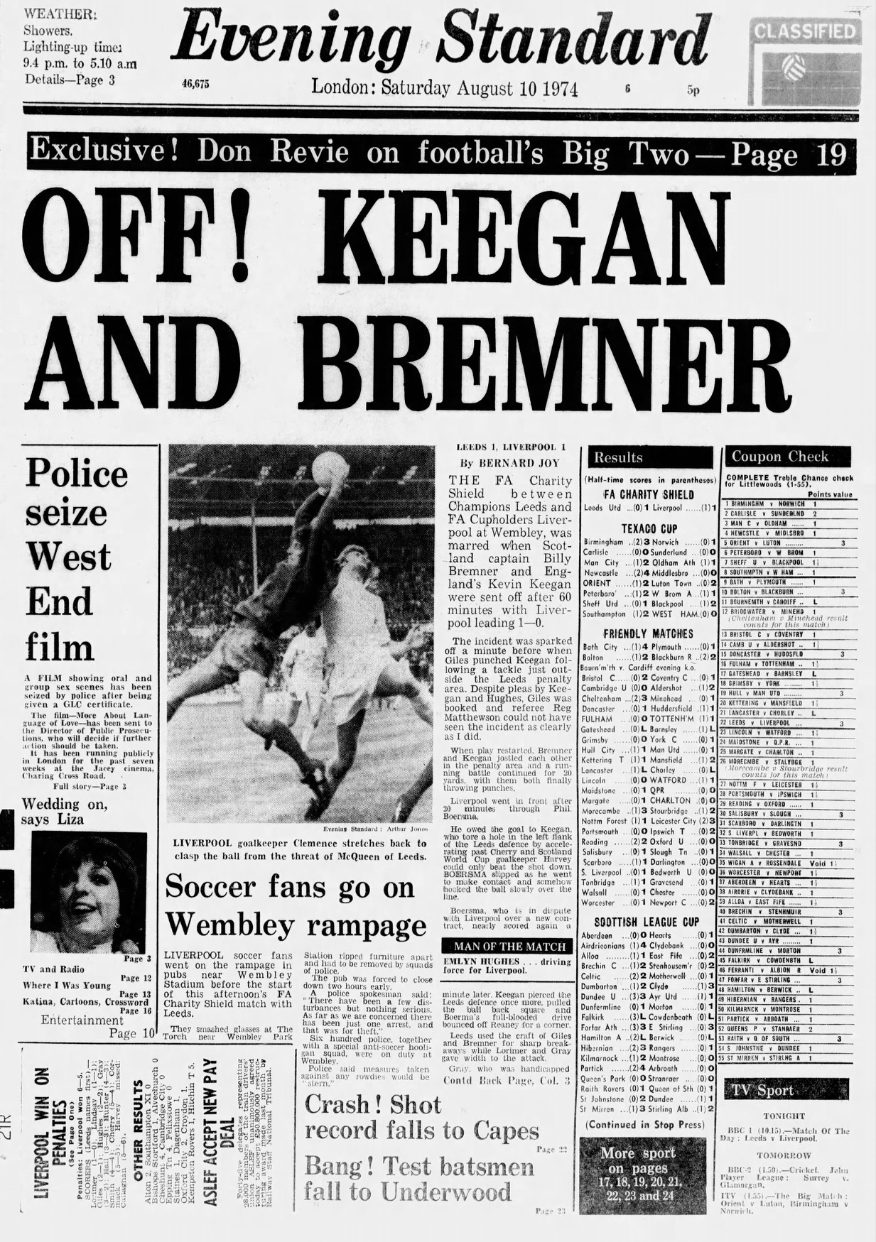 Off Keegan & Bremner