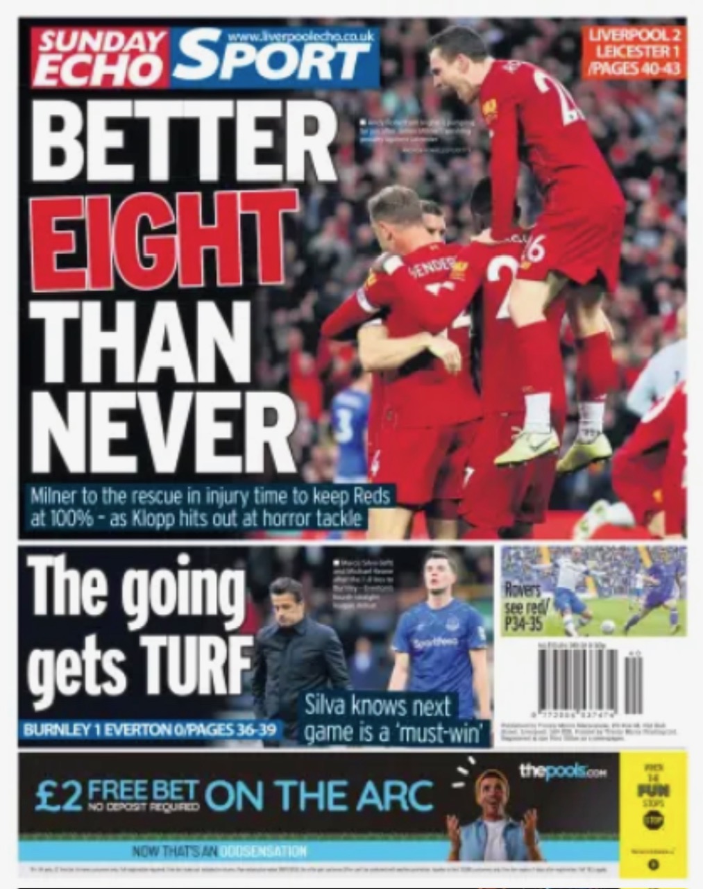 Sunday Echo Backpage