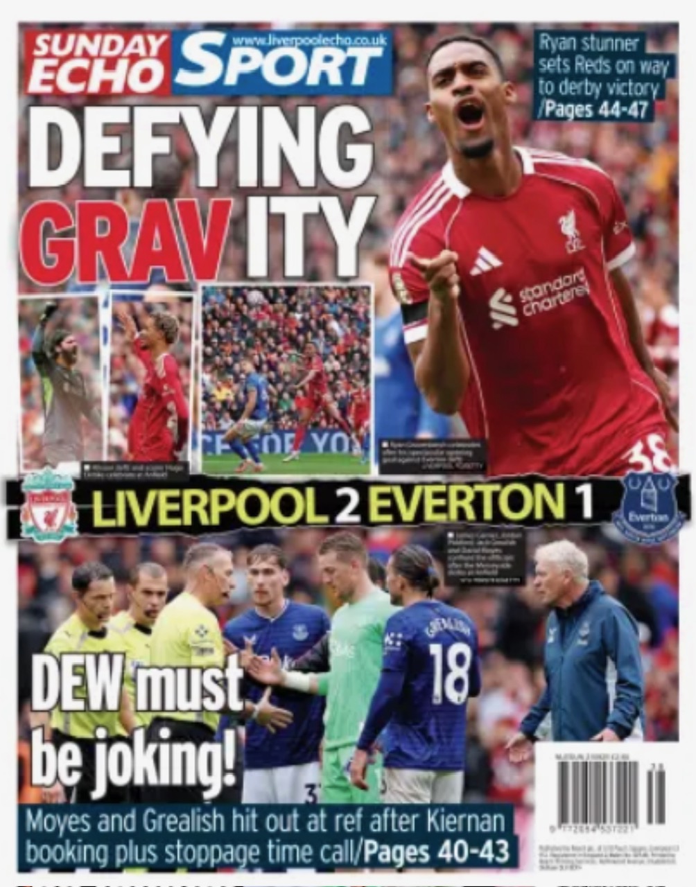 Sunday Echo Backpage