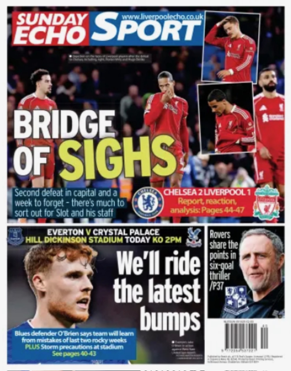 Sunday Echo Backpage