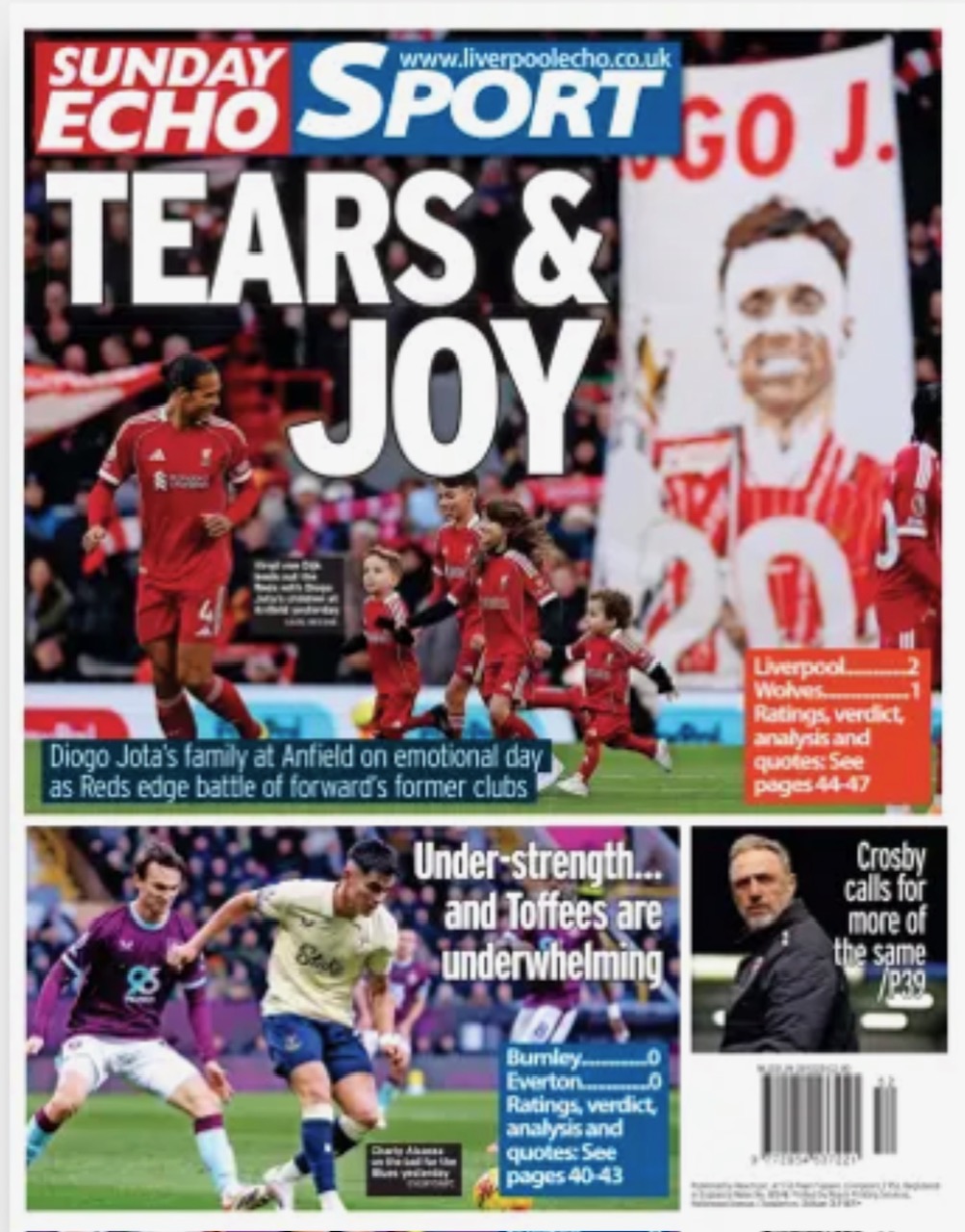 Sunday Echo Backpage