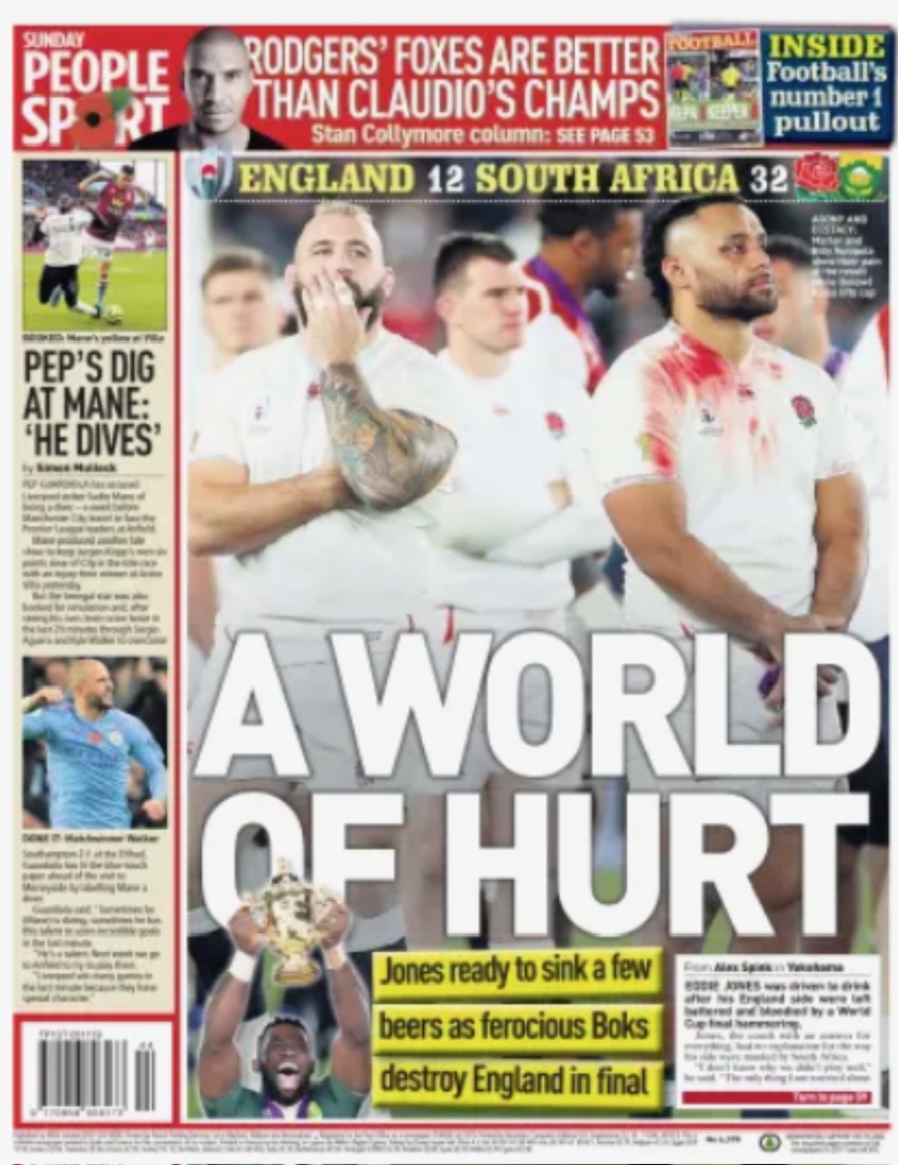 Sunday People Backpage