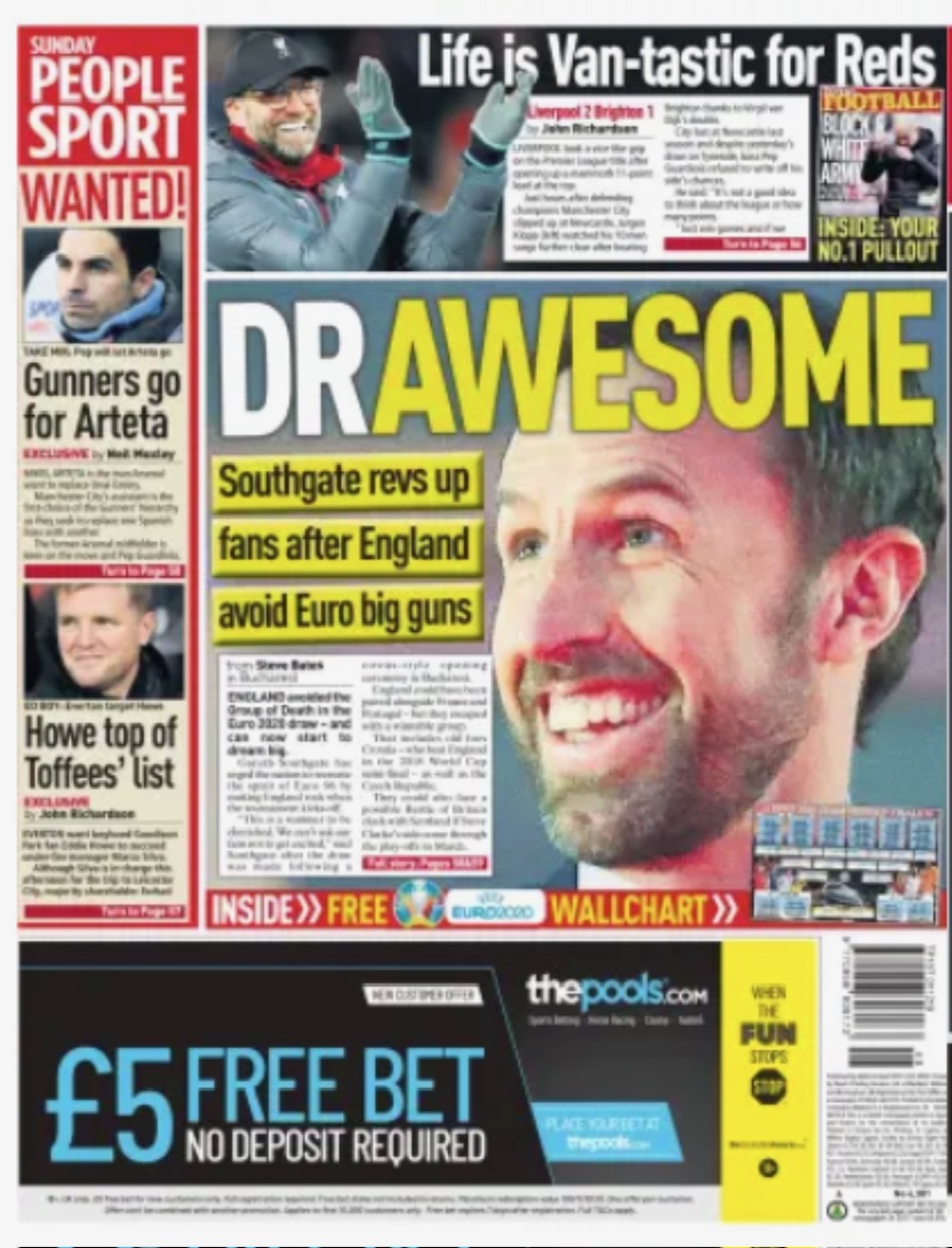 Sunday People Backpage