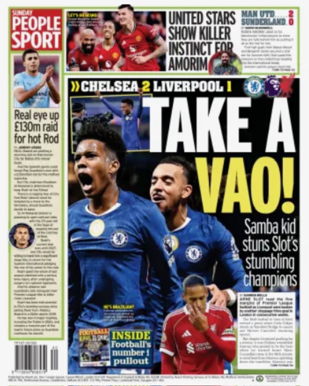 Sunday People Backpage