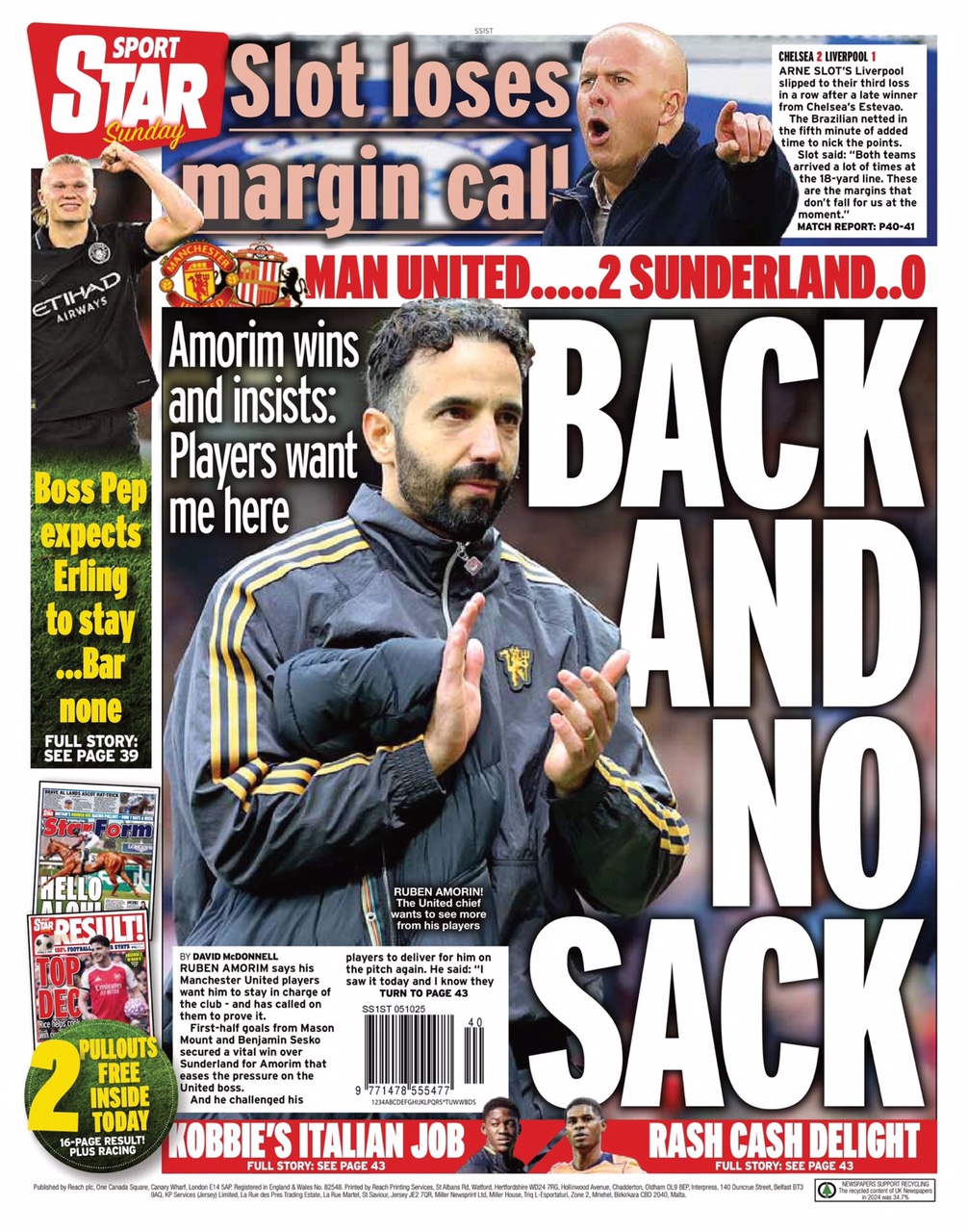 Sunday Star Backpage