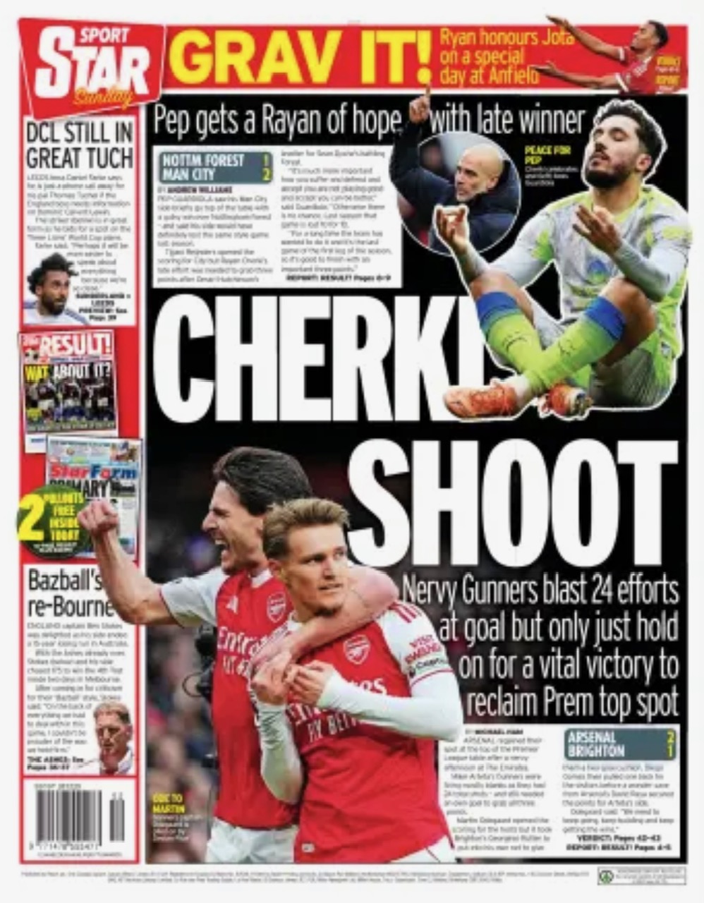 Sunday Star Backpage