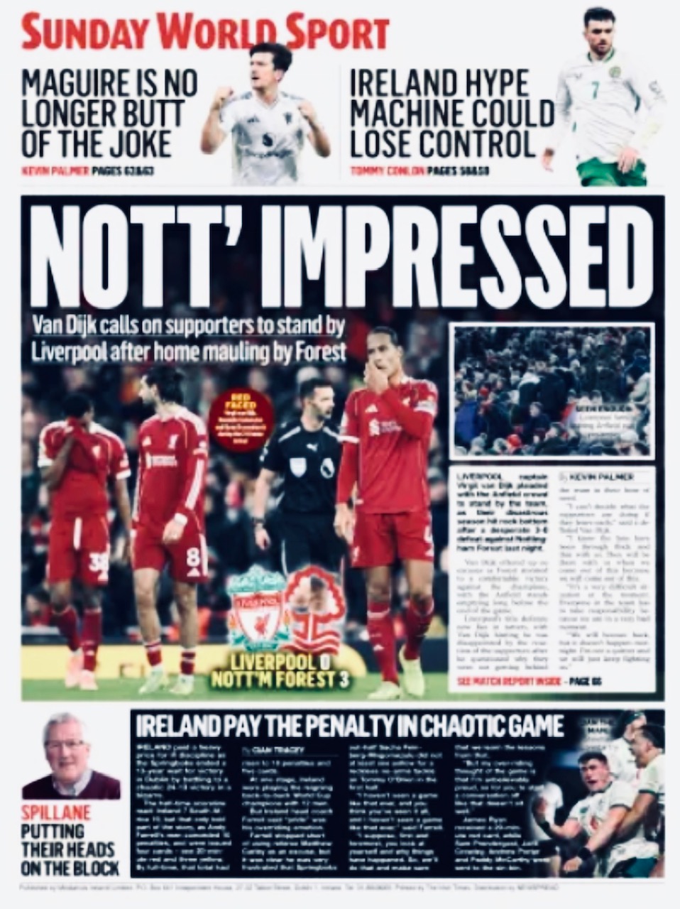 Sunday World Backpage