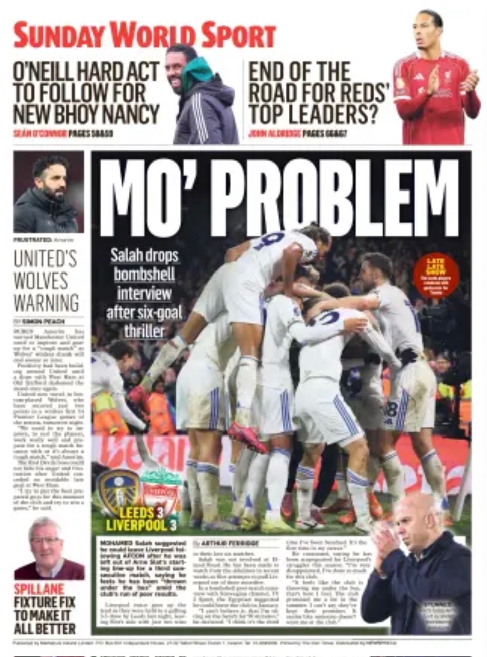 Sunday World Backpage