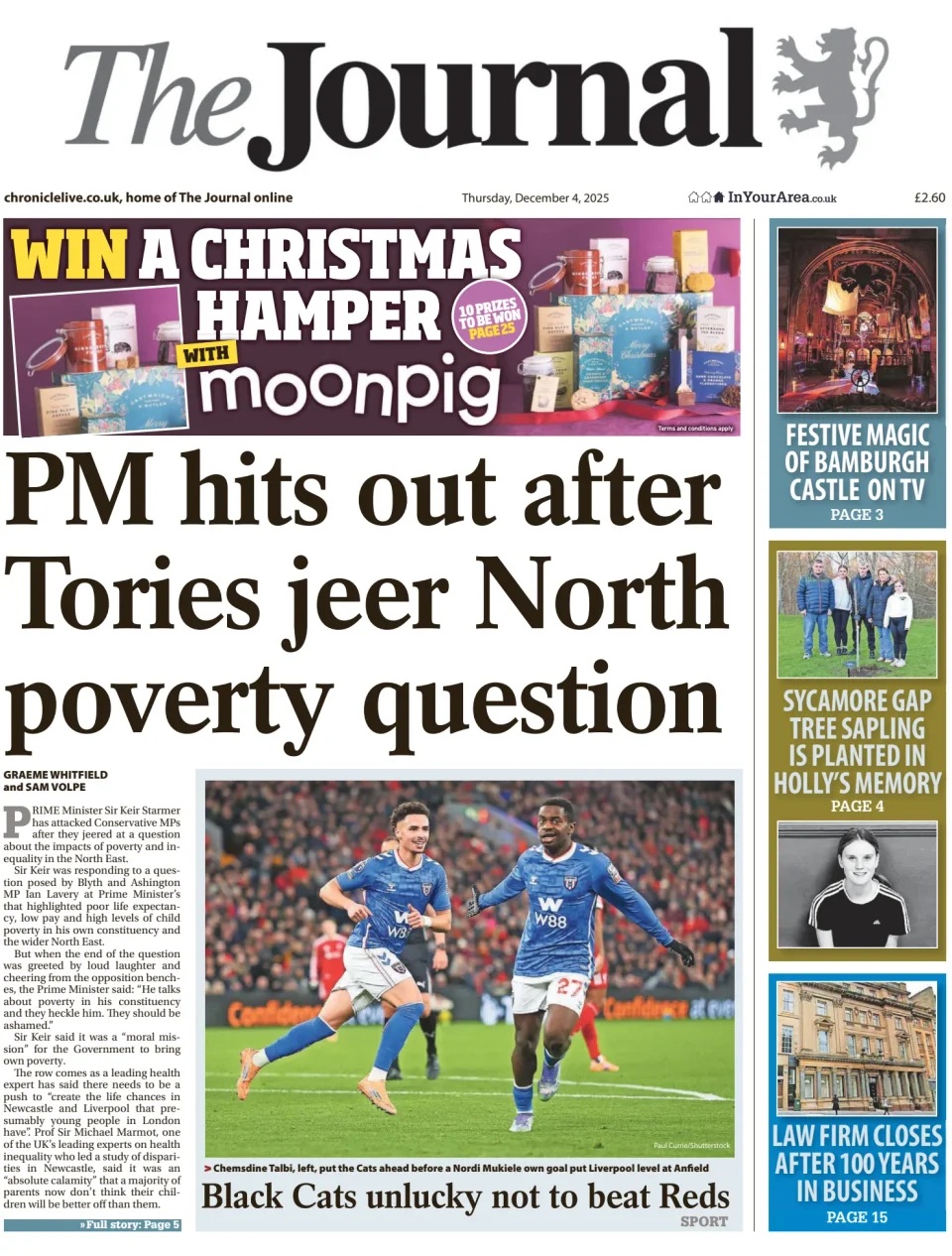 The Journal Frontpage