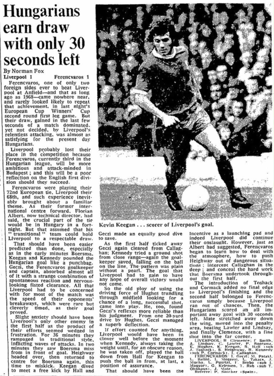 Times Match Report