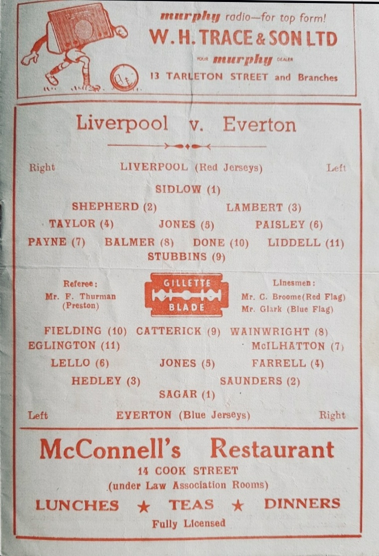 Matchdetails from Liverpool  Everton played on Saturday 5 February