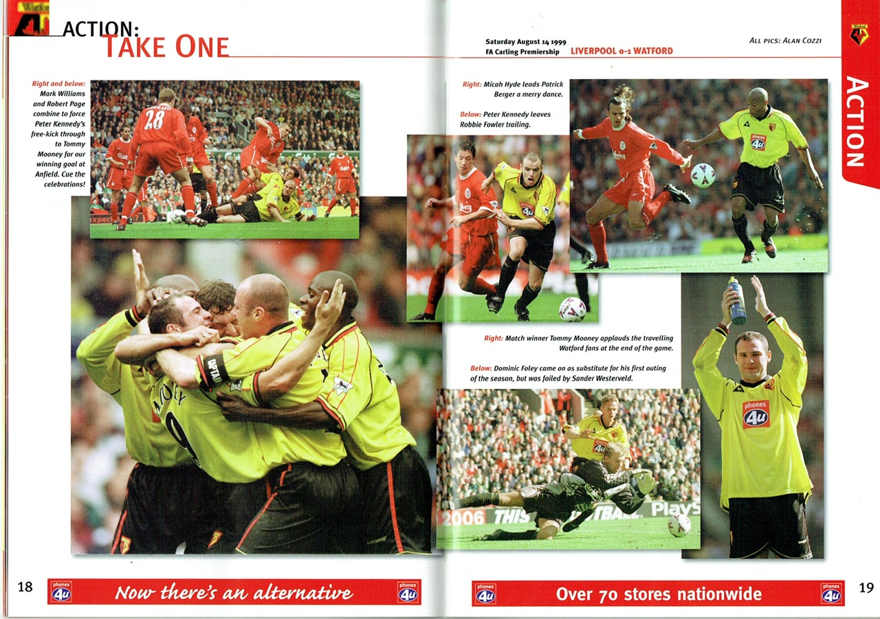 Match programme - Action Take (1)