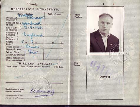 Shankly's passport was well worn after the club's many European travels